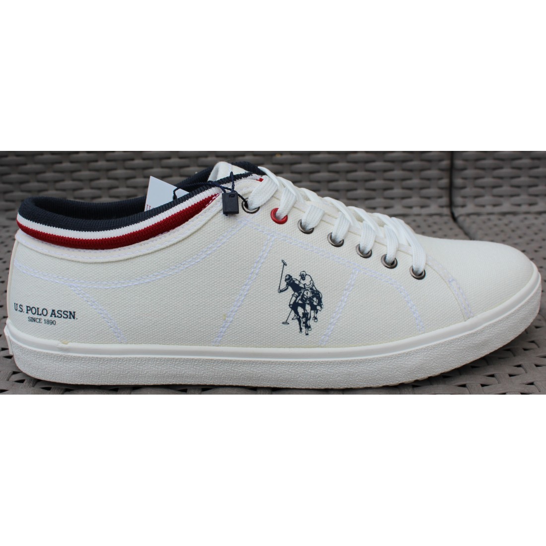 Sneakersy U.S. Polo Stewart1 WOUCK7178W7/TY1 WHITE
